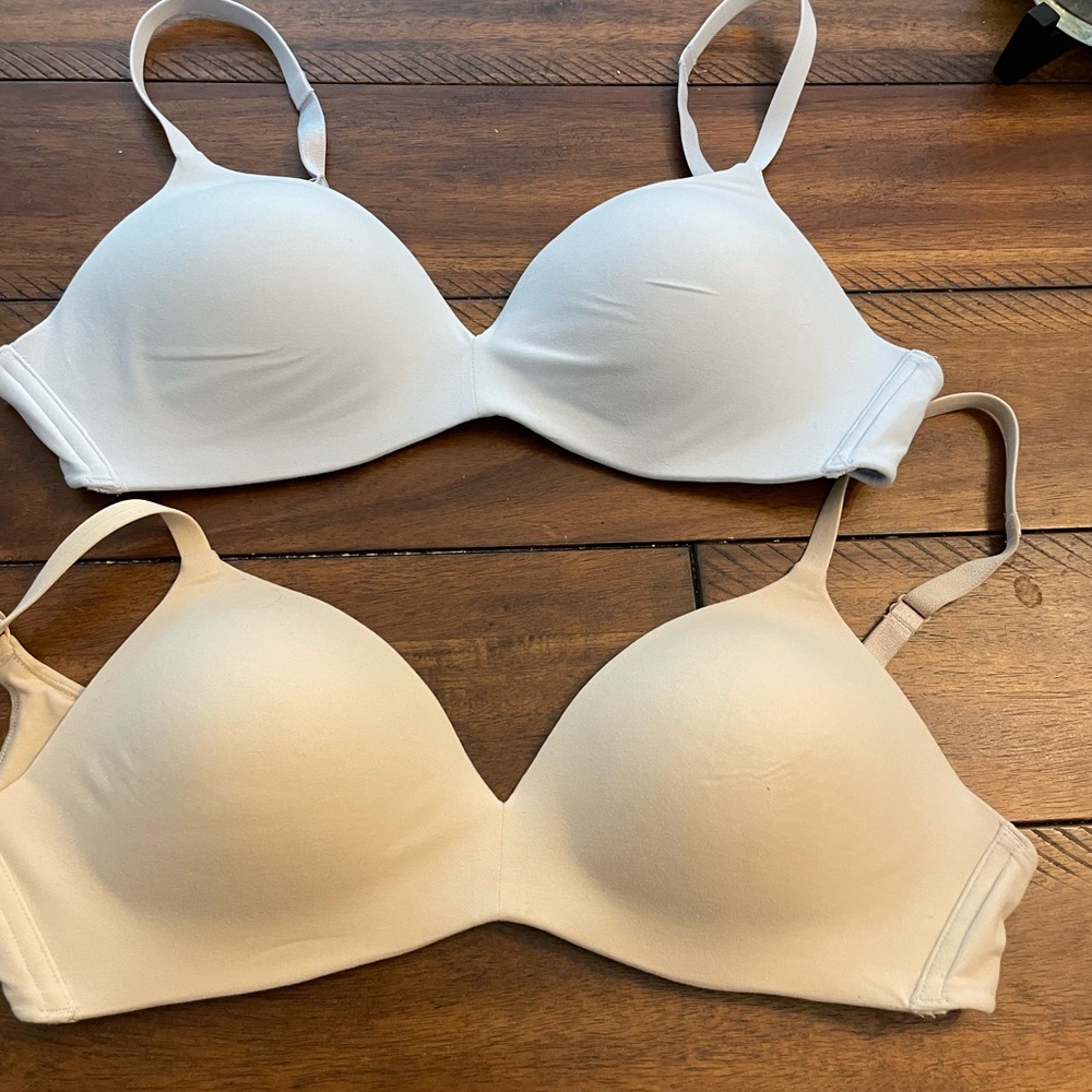 Wacoal Wireless T-shirt Bras 34C EUC